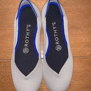 Rothy’s Flat 6.5 Flax Birdseye